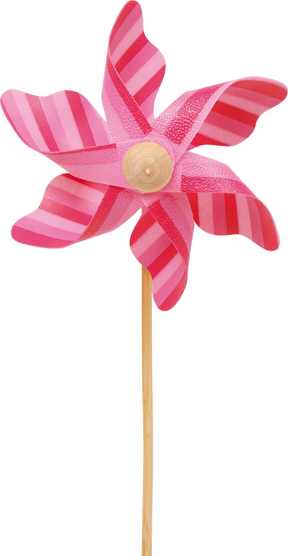 Lille Farverig vindmølle - ass. - L.27 cm