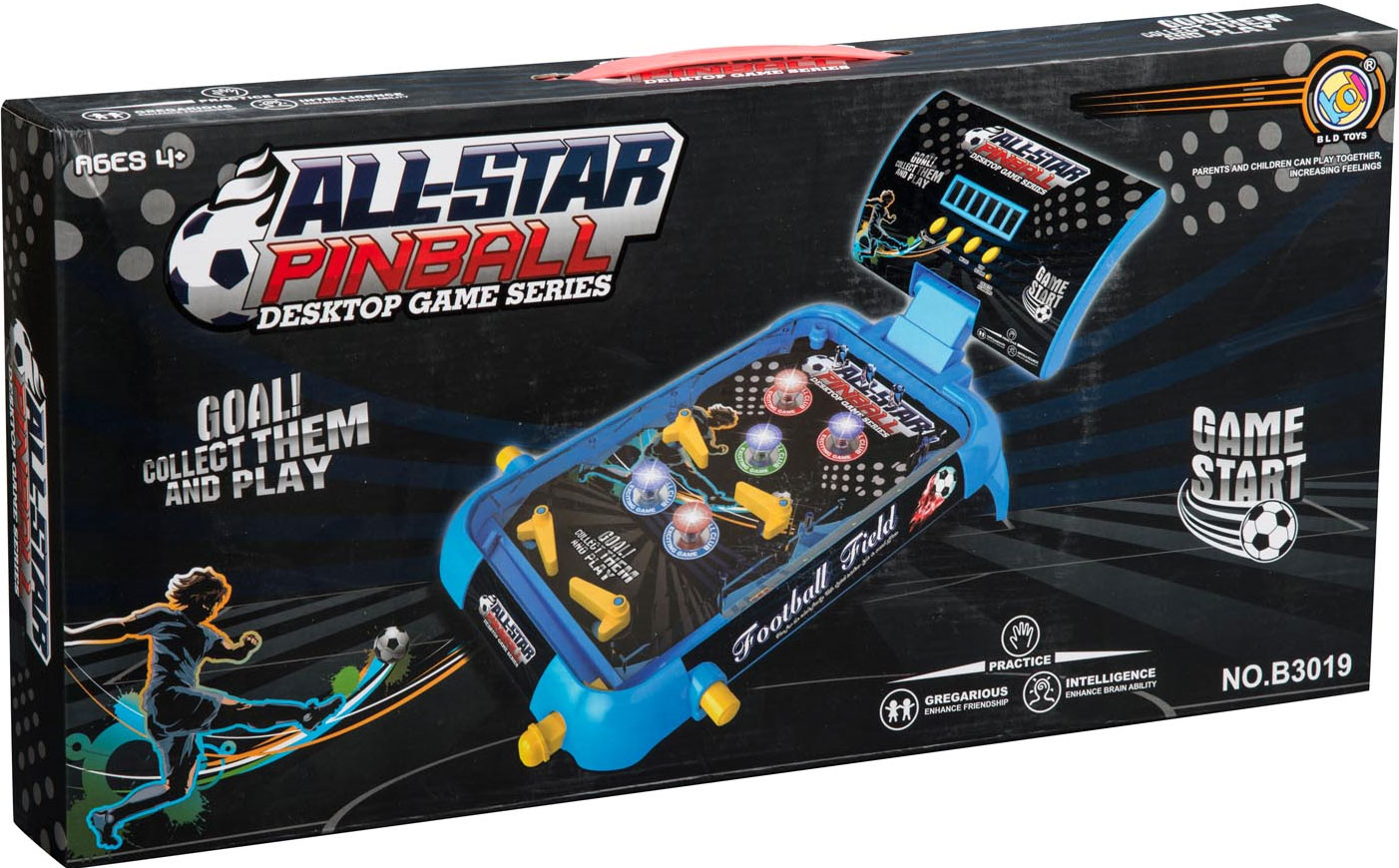 Vini Game Pinball - Flipperspil m. lys og musik