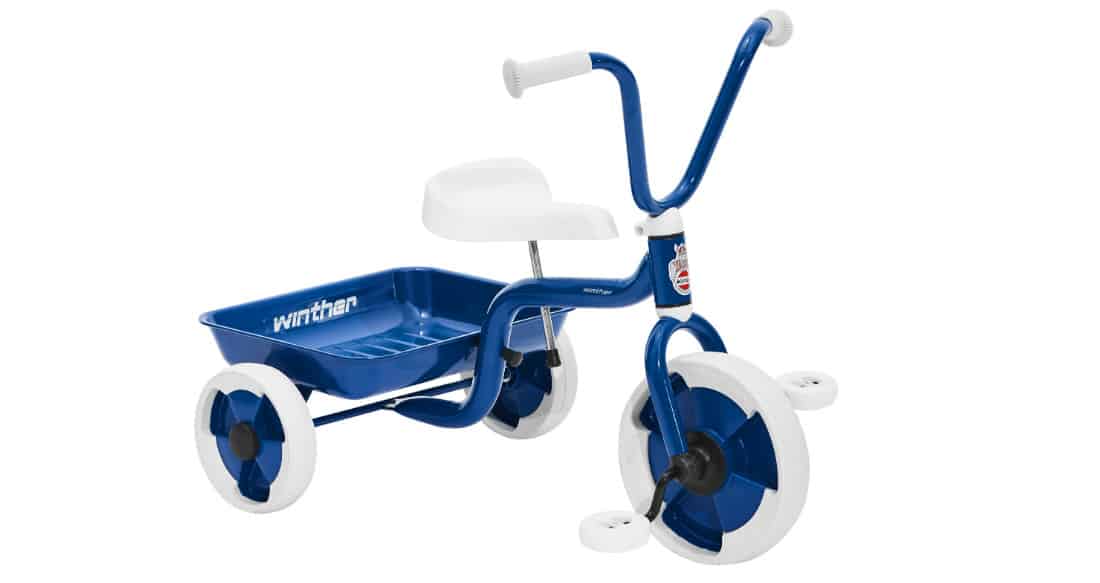 Winther 3-hjulet Cykel - Blå